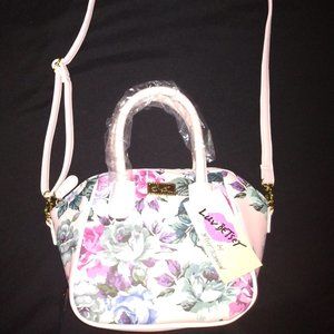 LUV BETSEY JOHNSON FLORAL HANDBAG BRAND NEW